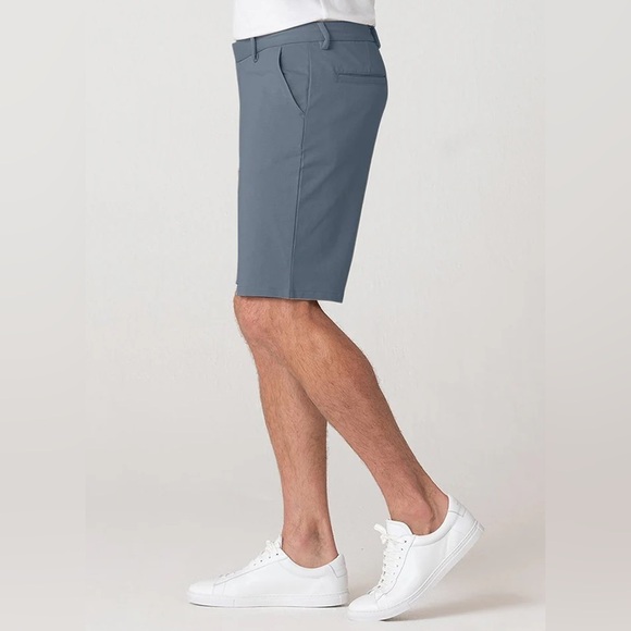 Swet Tailor Men’s The Everyday Chino Short in French Grey Size 32 NWT - Picture 2 of 9